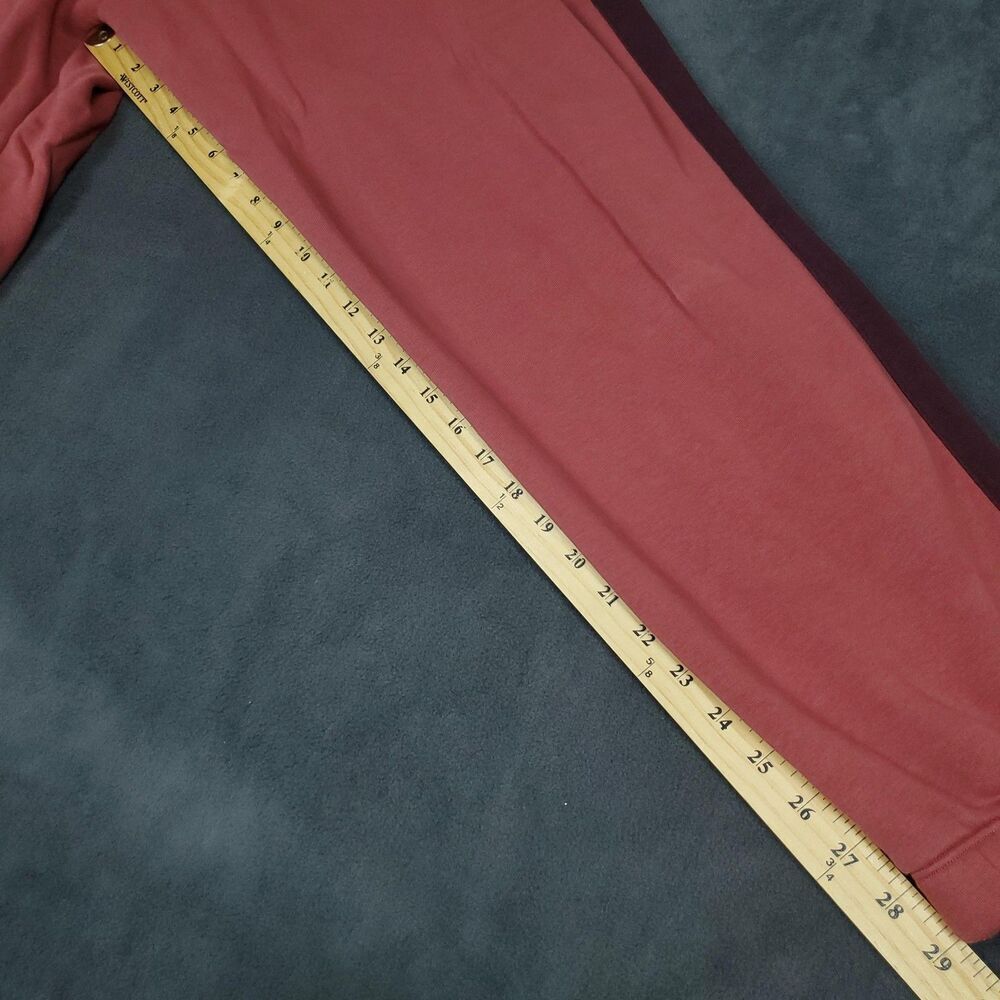Nike Pants Mens Large Red Colorblock Sweatpants Tapered Athletic Joggers Striped - Picture 5 of 7